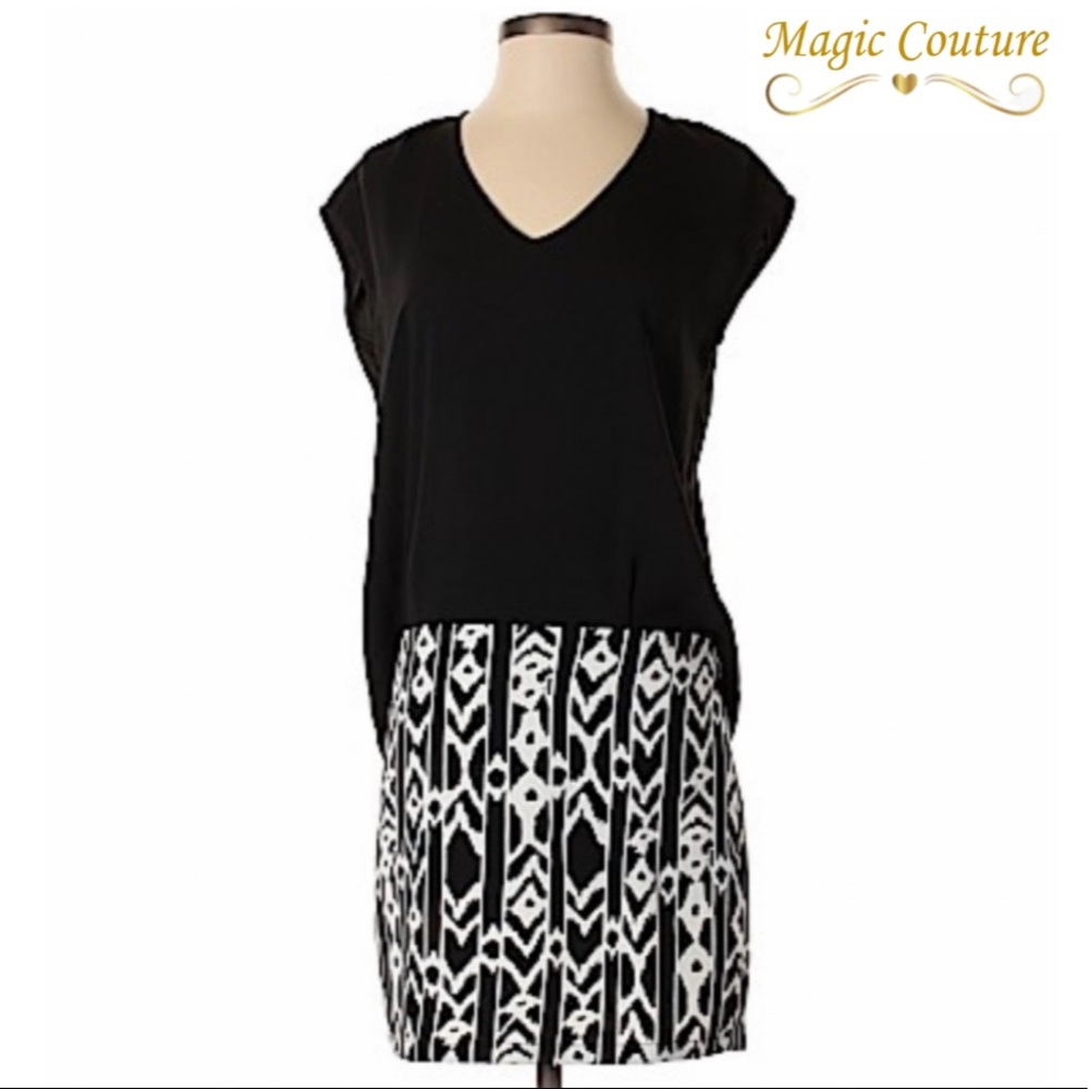 Axara Paris Black & White Dress 🖤🖤🤍